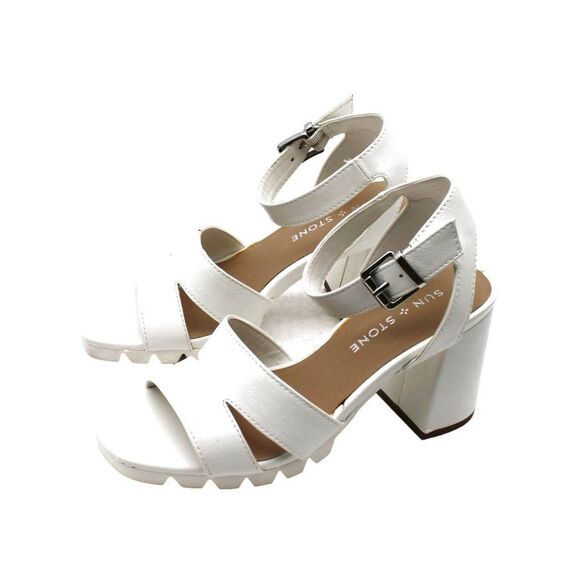 Sun + Stone Raynaa Ankle-Strap Dress Sandals - Picture 4 of 7